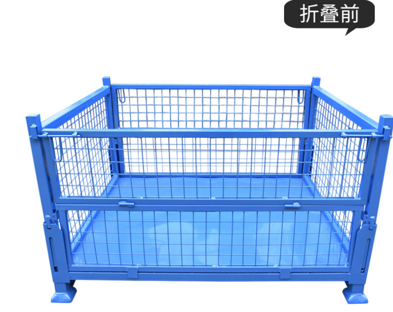 可折疊網(wǎng)箱，鋼制料箱用于哪些行業(yè)？對企業(yè)倉庫有何用處？